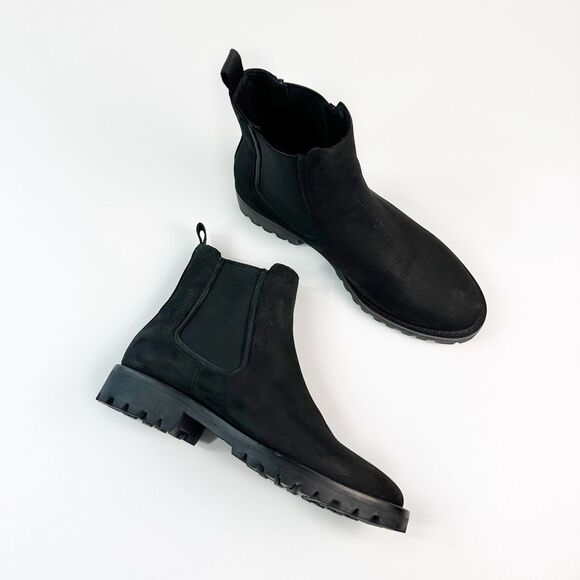 THURSDAY BOOT COMPANY Legend Matte Black Chelsea Boot Size US 8 Ankle Everyday - Picture 14 of 14